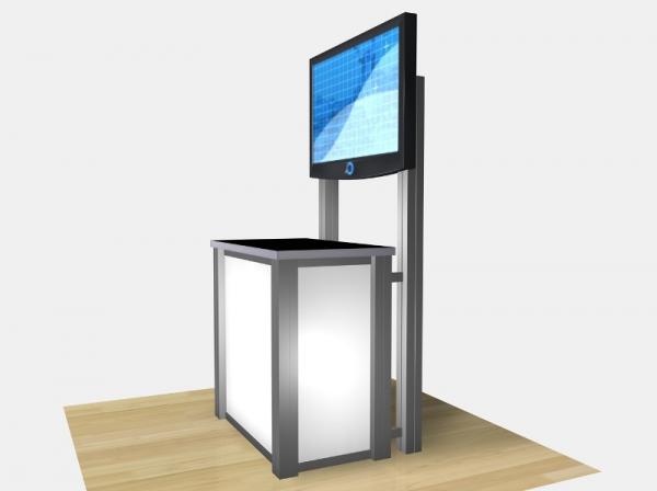 RE-1232 / Rectangular Counter Kiosk - Image 9