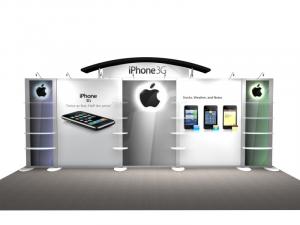 RE-2008 Rental Exhibit / 10 x 20 Inline Trade Show Display  Image 1