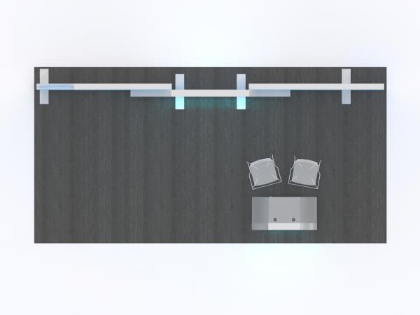 VK-4031 SuperNova LED Lightbox -- Plan View