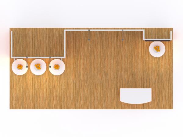 GK-2003 Modular Inline Exhibit -- Plan View